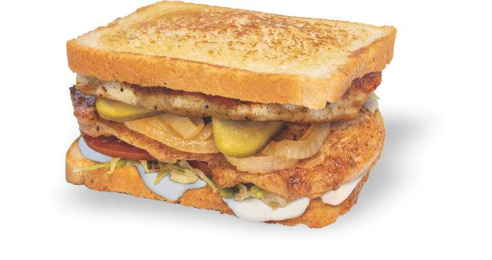 Toasted Chicken Burger Double