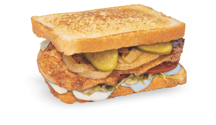 Toasted Chicken Burger Single
